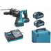 40V akumulatora perforators Makita HR002GM202 ar 2 × 4,0 Ah akumulatoriem un lādētāju