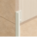 103 Moon White, H=12,5 mm, 270 cm, Profilpas Mapei alumīnija flīžu profils, Color/88565 103 Moon White, H=12,5 mm, 270 cm, Profilpas Mapei alumīnija flīžu profils, Color/88565