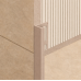 123 Ancient White, H=12,5 mm, 270 cm, Profilpas Mapei alumīnija flīžu profils, Color/88567