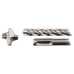 10 gab. komplekts betona urbji SDS-PLUS 6 x 100 / 165 mm NEMESIS 2, 4 griežņu malas, Makita B-63264