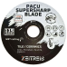 Dimanta tīrā griezuma disks Zeitreis Pacu 115×1,1×22,23 mm