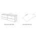 Komplekts CORFÚ + MELAMINE 120cm